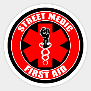 Street Medic First Aid Sticker